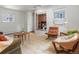 Inviting living room with a fireplace, comfortable seating, and natural light at 101 S Downing St # 8, Denver, CO 80209