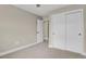 Cozy bedroom with plush carpeting, ample closet space and neutral colors at 7870 W 43Rd Pl, Wheat Ridge, CO 80033