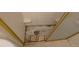 Shower area with some wear and tear at 8389 Benton Way, Arvada, CO 80003