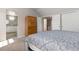 Charming bedroom features access to a Primary bathroom, with a closet for extra storage at 10183 Grove Loop # D, Westminster, CO 80031