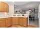 Kitchen with bar view to the dining room at 10183 Grove Loop # D, Westminster, CO 80031