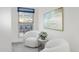 Relaxing sitting area with two armchairs and city views at 300 W 11Th Ave # 18C, Denver, CO 80204