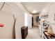 Large walk-in closet with wire shelving and ample storage space at 12000 Horseshoe Ln, Parker, CO 80138