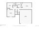 Floor plan of the basement highlighting office, utility room, bedrooms, and garage dimensions at 3247 S Newland St, Denver, CO 80227