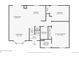 Detailed floor plan highlighting living spaces, kitchen, bedrooms, and bathroom dimensions at 3247 S Newland St, Denver, CO 80227