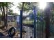 Private gated entrance to the backyard at 1620 Colorado Blvd # 6, Denver, CO 80220