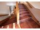 Building stairs with terracotta tile and wooden railings at 1620 Colorado Blvd # 6, Denver, CO 80220