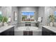 Soaking tub is the centerpiece of this bathroom with dual vanity and decorative tile at 3439 Uinta St, Denver, CO 80238