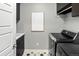 The laundry room features modern appliances and stylish decor at 3439 Uinta St, Denver, CO 80238
