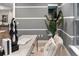 Stylish home office with modern desk, comfortable seating, and decorative accents at 3439 Uinta St, Denver, CO 80238