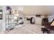 Functional attic space provides ample storage and organizational options with shelving and racks at 19725 Rosewood Ct, Parker, CO 80138