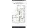 Upstairs floor plan featuring the Primary suite, second bedroom, third bedroom, and bathrooms at 19725 Rosewood Ct, Parker, CO 80138
