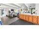 Well-equipped gym with treadmills, elliptical machines, and weightlifting equipment at 1441 N Humboldt St # 204, Denver, CO 80218