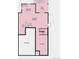 Unfinished basement floor plan showing potential layout of optional rough-in and unfinished space at 3351 N Buchanan Way, Aurora, CO 80019