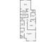 Second floor plan showing bedrooms, bathrooms, laundry room, loft and closets at 9667 Walden St, Commerce City, CO 80022