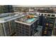 Great rooftop pool with lounging area offers spectacular views of the city at 1750 Wewatta St # 830, Denver, CO 80202