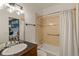 Well-maintained bathroom with a sink, toilet, and shower-tub combination at 85 Uncle Sam Lode, Breckenridge, CO 80424