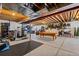 Unfinished basement ready for customization, offers ample space for recreation and storage at 19429 W 88Th Dr, Arvada, CO 80007