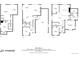 Detailed floor plan displaying dimensions of the house across multiple floors including room names and sizes at 3620 Sandoval St, Brighton, CO 80601