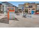 Bike-sharing station with several bikes parked at 1777 Larimer St # 1908, Denver, CO 80202