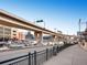 View of street scene with highway overpass and city buildings at 1777 Larimer St # 1908, Denver, CO 80202