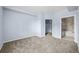 A bright bedroom with a walk-in closet and full bathroom offers space and convenience at 975 N Lincoln St # 3E, Denver, CO 80203