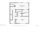Third floor plan highlighting primary bedroom, bathroom, and second bedroom at 4737 E Iliff Ave, Denver, CO 80222