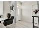Welcoming entryway with stylish decor and view of the front door at 12258 Hazel Spruce Ct, Parker, CO 80134