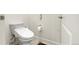 A modern toilet in a separate room offering convenience and comfort at 12258 Hazel Spruce Ct, Parker, CO 80134