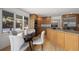 Eat in nook with natural lighting and kitchen island and stainless steel appliances at 4862 Silver Sage Ct, Boulder, CO 80301