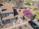 Aerial view of a charming home, showcasing its well-maintained exterior and landscaping at 8260 Washington St # 78, Denver, CO 80229