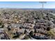 Wide aerial perspective of the townhome's location and proximity to Denver, offering urban accessibility at 8260 Washington St # 78, Denver, CO 80229