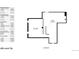 Floor plan of the basement level, including a Gathering room and storage area at 5723 S Kittredge St, Centennial, CO 80015