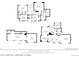 Detailed floor plan showcasing the layout of the house, including the basement, first floor, and second floor at 2154 S Parfet Dr, Lakewood, CO 80227
