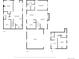 Detailed floor plan featuring bedroom, recreation room, utility room, and storage room on the first floor at 25531 Mosier Cir, Conifer, CO 80433