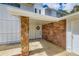 Charming home entrance with stone accents and a welcoming wreath on the front door at 6668 Walker Ct, Niwot, CO 80503