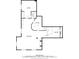 Basement floor plan with a recreation room, storage, bedroom, and a sitting room, providing flexible living space at 13955 Craig Way, Broomfield, CO 80020