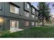 Spacious backyard with patio, perfect for outdoor relaxation and entertaining at 5077 Camel Heights Rd # C, Evergreen, CO 80433