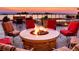 Relaxing outdoor firepit with comfortable seating at 7600 Landmark Way # 914, Englewood, CO 80111