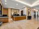 Elegant lobby with modern reception desk and seating area at 7600 Landmark Way # 914, Englewood, CO 80111