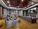 Residential theater room with comfortable seating at 7600 Landmark Way # 914, Englewood, CO 80111