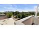 Stunning rooftop view showcasing lush greenery, Denver skyline, and urban landscape at 2851 W 23Rd Ave # 1, Denver, CO 80211