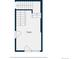 Floor plan of the foyer with stairs to another level at 2851 W 23Rd Ave # 1, Denver, CO 80211