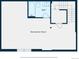 Open recreation room layout with an adjacent bathroom and staircase at 2851 W 23Rd Ave # 1, Denver, CO 80211