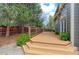 Beautiful deck and stone walkway, perfect for enjoying the outdoors and entertaining guests in a private backyard at 2901 Madison Ln, Broomfield, CO 80023
