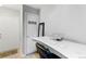 Clean and bright entryway with built-in workspace at 1300 Garfield St # 9, Denver, CO 80206