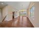 Open floor plan featuring hardwood floors, great natural light, and an open kitchen concept at 1130 Summit View Dr, Louisville, CO 80027