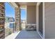 Inviting front porch with stone columns offers a warm welcome and outdoor space at 4748 Weitbrec Ln, Castle Rock, CO 80104