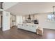 Spacious kitchen with a large island, stainless steel appliances, and modern finishes at 4748 Weitbrec Ln, Castle Rock, CO 80104