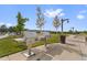 Community grilling area with two stainless steel grills at 6484 S Harvest St, Aurora, CO 80016